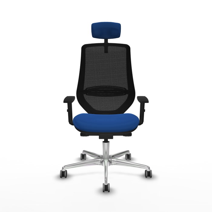 PIQUERAS Y CRESPO Silla de oficina Mardos con mecanismo Sincro/Traslack Azul y Negro PIQUERAS Y CRESPO Silla de oficina Mardos con mecanismo Sincro/Traslack Azul y Negro