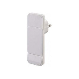Bachmann Smart Plug Schutzkontakt Montagestecker, blanco