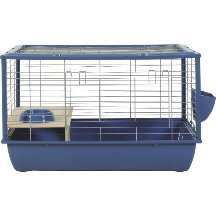 Zolux Jaula de Alambre Néolife para Cobayas y Roedores, 80 x 52.5 x 48 cm, Azul - ZOL3336022054408