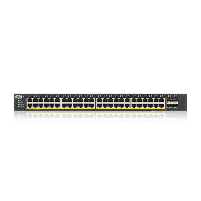 Zyxel XGS1935-52HP Smart Managed Switch 48x Gigabit, 4x 10G SFP+, PoE+ Zyxel XGS1935-52HP Smart Managed Switch 48x Gigabit, 4x 10G SFP+, PoE+