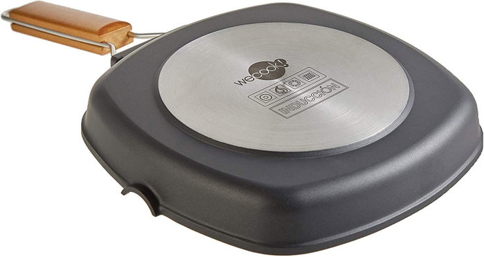 WECOOK GRILL RAYAS 28x28 CM ECOSTONE 5 MM