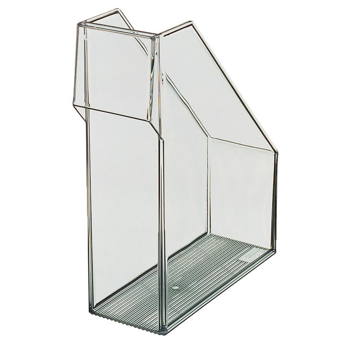 Leitz Revistero Exclusive de Plástico Lomo 90 mm Cristal