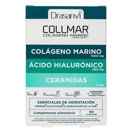 DRASANVI Collmar Esenciales - Complejo de Colágeno, 60 Comprimidos para Hidratación Articular Sin Azúcar