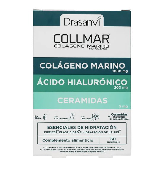 DRASANVI Collmar Esenciales Hidratación sin azúcar 60 comp. DRASANVI Collmar Esenciales Hidratación sin azúcar 60 comp.