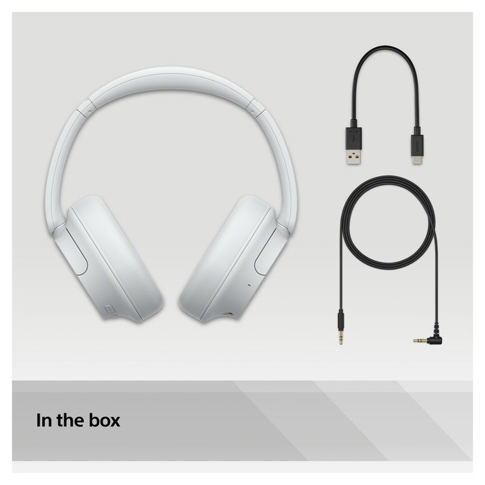 Sony WH-CH720N Blanco con Cancelación de Ruido