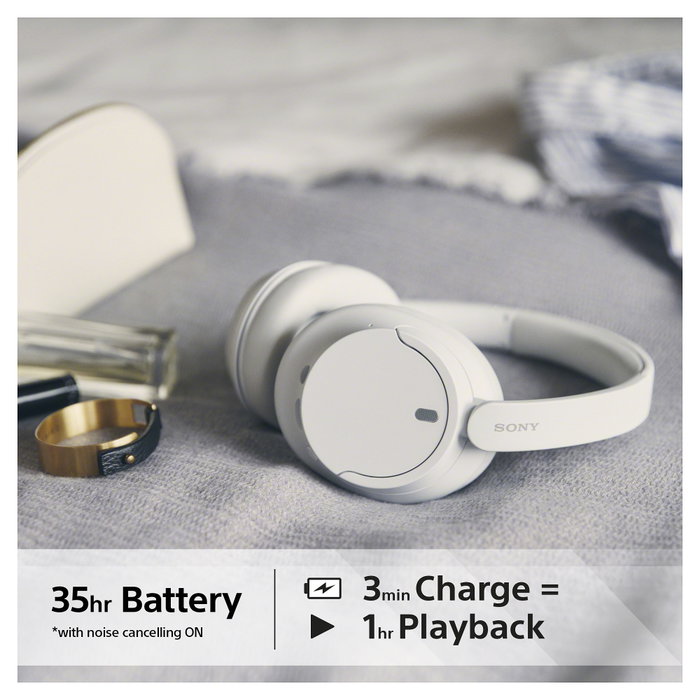 Sony WH-CH720N Blanco con Cancelación de Ruido