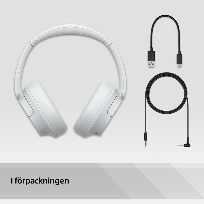 Sony WH-CH720N Blanco con Cancelación de Ruido