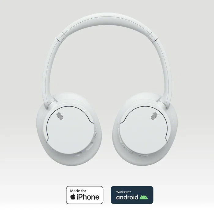 Sony WH-CH720N Auriculares Inalámbricos con Cancelación de Ruido, Blanco