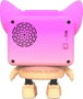 Wondee Reloj despertador bailarin con altavoz rosa