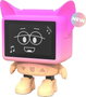 Wondee Reloj despertador bailarin con altavoz rosa