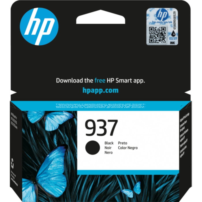 HP 937 Cartucho de tinta original negro