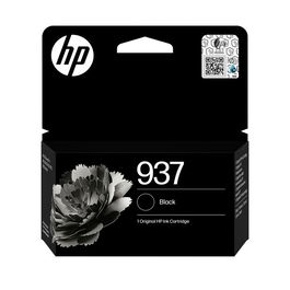 HP Cartucho de Tinta Original Negro 937 para Impresoras Profesionales