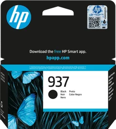 HP 937 Negro Cartucho de Tinta Original