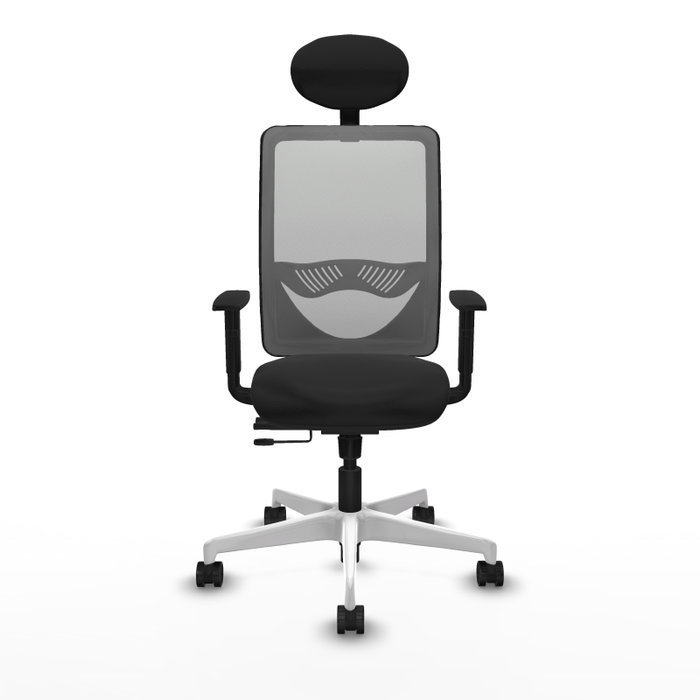 PIQUERAS Y CRESPO Silla de oficina Zulema con mecanismo Sincro/Traslack, Negro y Gris PIQUERAS Y CRESPO Silla de oficina Zulema con mecanismo Sincro/Traslack, Negro y Gris