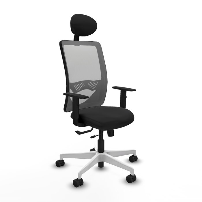 PIQUERAS Y CRESPO Silla de oficina Zulema con mecanismo Sincro/Traslack, Negro y Gris PIQUERAS Y CRESPO Silla de oficina Zulema con mecanismo Sincro/Traslack, Negro y Gris