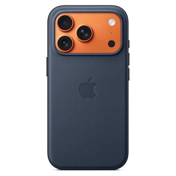 Apple Funda de tela TechWoven con MagSafe para iPhone 17 Pro - Azul