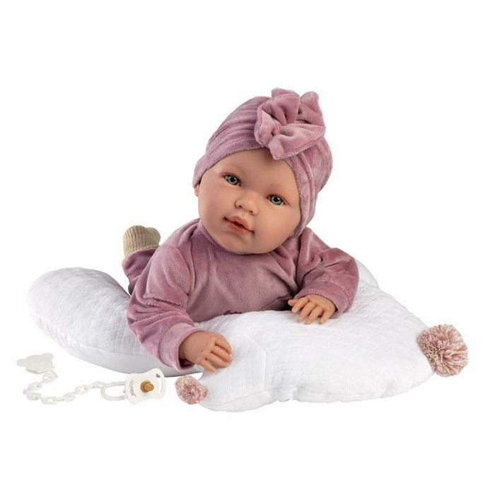 Llorens Muñeca Abril con Chichonera 42 cm Cuerpo Tela Llorens Muñeca Abril con Chichonera 42 cm Cuerpo Tela