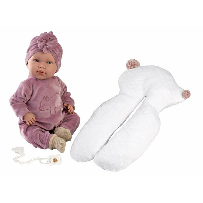 Llorens Muñeca Abril con Chichonera 42 cm Cuerpo Tela Llorens Muñeca Abril con Chichonera 42 cm Cuerpo Tela