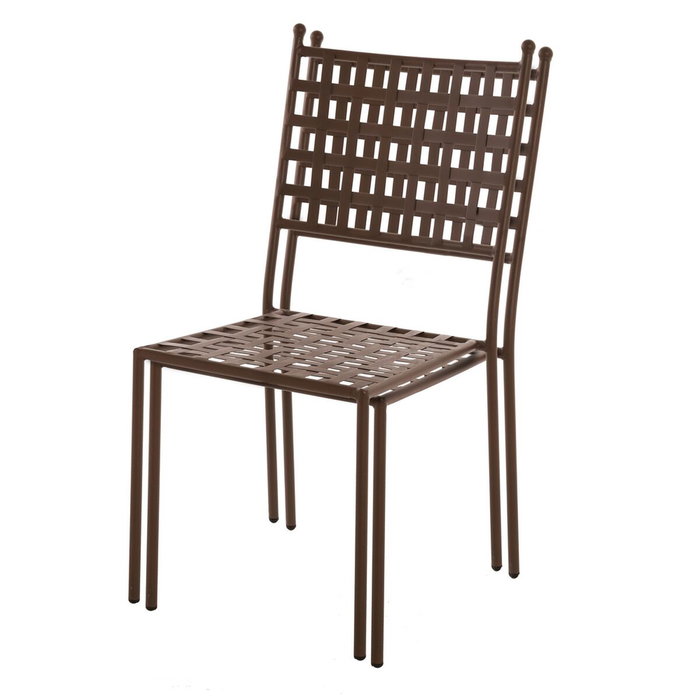 Silla de Jardín Cartago Negro oxidado Hierro 49 x 57 x 91 cm