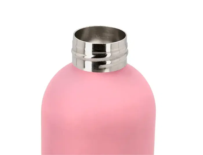 Antartik Botella Isotérmica Portalíquidos de Acero Inoxidable Libre de BPA, Rosa, 500 ml