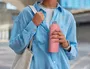 Antartik Botella Isotérmica Portalíquidos de Acero Inoxidable Libre de BPA, Rosa, 500 ml