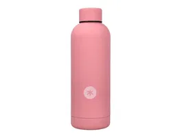 Antartik Botella Isotérmica Portalíquidos de Acero Inoxidable Libre de BPA, Rosa, 500 ml