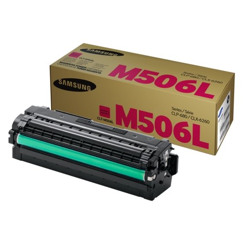 Samsung Cartucho de Tóner CLT-M506L Magenta Alta Capacidad