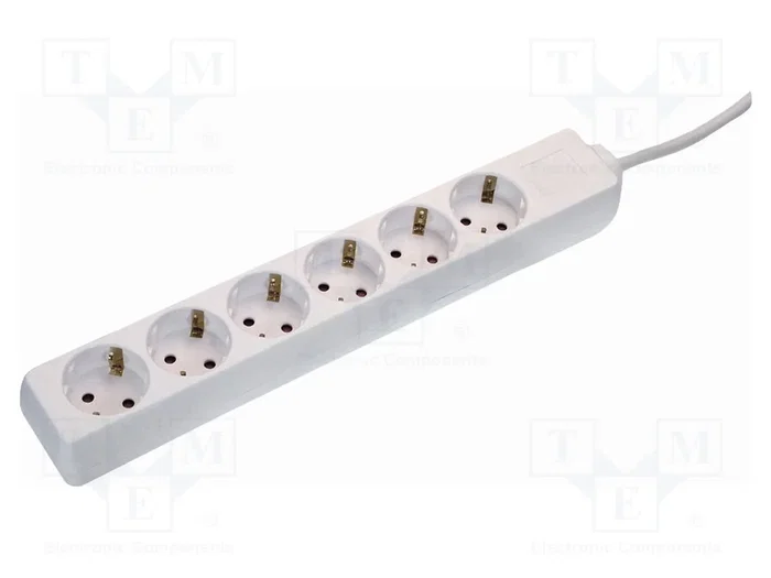 AS SCHWABE Prolongador de alimentación blanco 1,4m AS SCHWABE Prolongador de alimentación blanco 1,4m