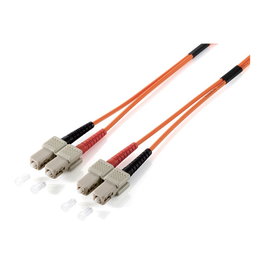 EQUIP LWL Patchkabel SC/SC, 5 m Singlemode Duplex OS2, 9/125 µm, Full Duplex, LSZH, 253335