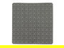 Berilo Alfombra Baño Antideslizante Cuadros Gris Peq 6 cm x 50 cm x 6 cm PVC (Set de 6)