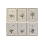 DKD Home Decor Cuadro Tropical Verde Beige