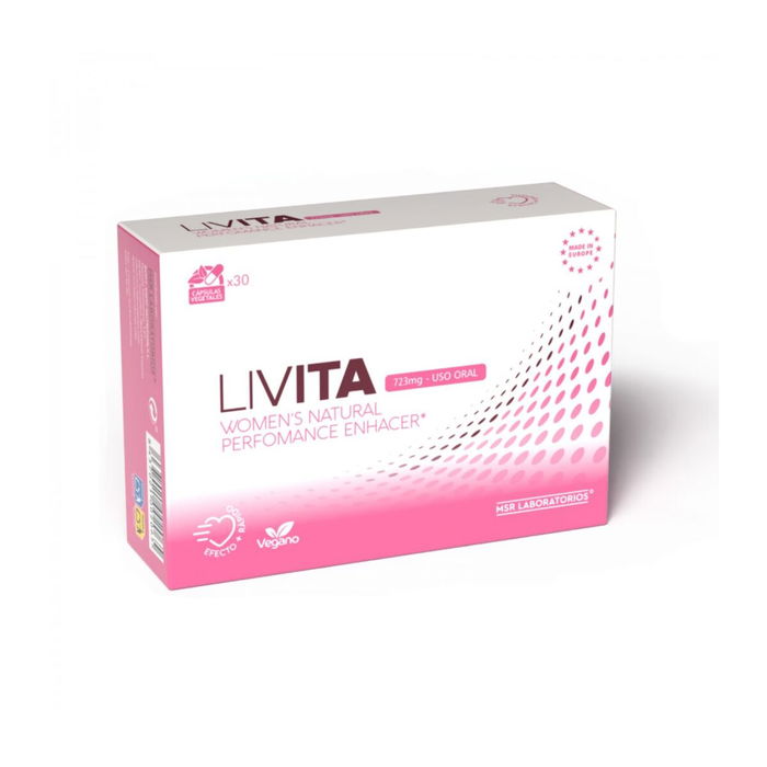 Potenciador del Orgasmo MSR LABORATORIOS LIVITA Potenciador del Orgasmo MSR LABORATORIOS LIVITA
