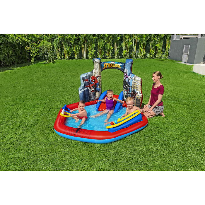 Bestway Piscina Hinchable Parque de Juegos Spiderman 211x206x127 cm +2 Años Jardin 98793 Bestway Piscina Hinchable Parque de Juegos Spiderman 211x206x127 cm +2 Años Jardin 98793