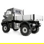 AMEWI Mercedes-Benz Unimog Geräteträger 4WD 1:10 ARTR Anthracita - Camión Off-Road Eléctrico, ESC, 2.4 GHz, Para +14 Años