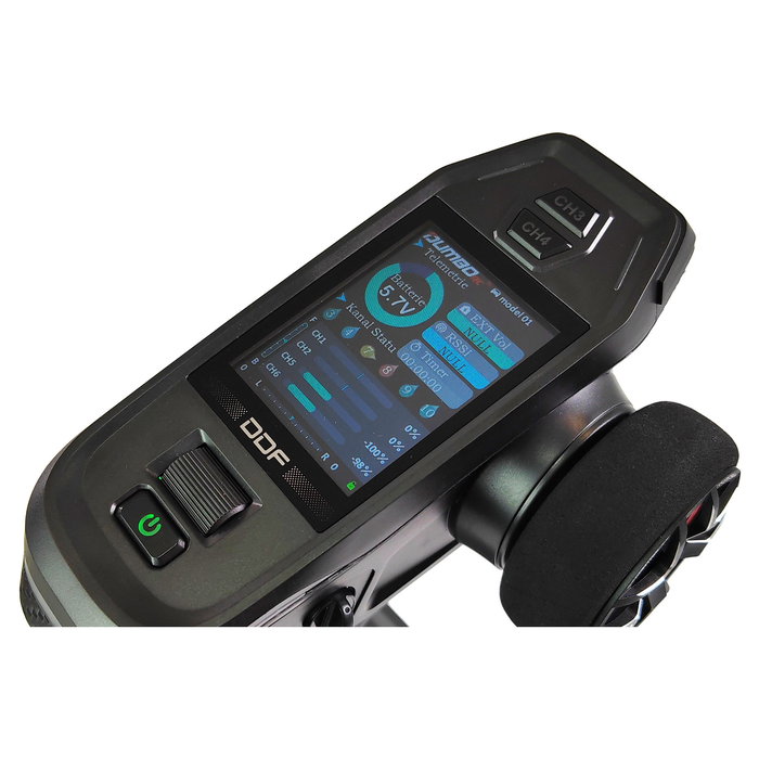 AMEWI Mercedes-Benz Unimog Geräteträger 4WD 1:10 ARTR Anthracita - Camión Off-Road Eléctrico, ESC, 2.4 GHz, Para +14 Años