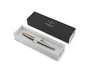 Parker Bolígrafo Jotter Acero Inoxidable con Detalles Dorados y Tinta Azul