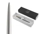 Parker Bolígrafo Jotter Acero Inoxidable con Detalles Dorados y Tinta Azul