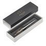 Parker Bolígrafo Jotter Acero Inoxidable con Detalles Dorados y Tinta Azul