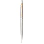 Parker Bolígrafo Jotter Acero Inoxidable con Detalles Dorados y Tinta Azul