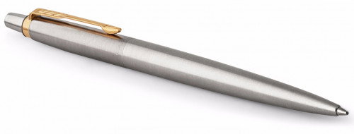 Parker Bolígrafo Jotter Acero Inoxidable con Detalles Dorados y Tinta Azul Parker Bolígrafo Jotter Acero Inoxidable con Detalles Dorados y Tinta Azul