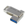 Goodram ODA3 Silver - Memoria USB 32GB USB 3.2 Pendrive Dual USB-A y USB-C, Plata