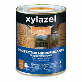 Xylazel Lasur decorativo al agua pino satinado 750 ml