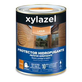 Xylazel Lasur Decorativo al Agua Pino Satinado 750 ml Protector Madera Exterior