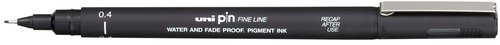 Uniball uni pin 0,4 mm negro Uniball uni pin 0,4 mm negro