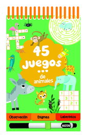 AUZOU EDITIONS, 45 juegos... de animales, Céline Potard