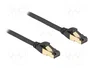 DeLOCK Cable de red RJ45 Cat.6A S/FTP negro 10 m
