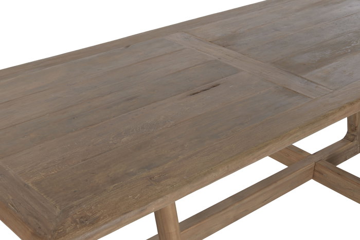 DKD Home Decor Mesa de Comedor 240x100x76 cm Teca Reciclada Desmontable DKD Home Decor Mesa de Comedor 240x100x76 cm Teca Reciclada Desmontable