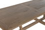 DKD Home Decor Mesa de Comedor 240x100x76 cm Teca Reciclada Desmontable