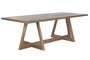 DKD Home Decor Mesa de Comedor 240x100x76 cm Teca Reciclada Desmontable