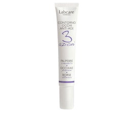 Labcare Contorno de Ojos 3 Acciones - Antiarrugas, Descongestivo e Iluminador - 15 ml